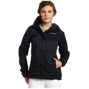 Columbia Arcadia Full Zip Hooded Rain Jacket
